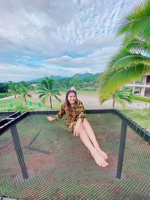 รีวิวตาข่ายเปลนอน ไร้ปม ตาข่ายเปลนอนตามร้านอาหาร คาเฟ่ ตาข่ายนั่งเล่นตามร้านกาแฟ