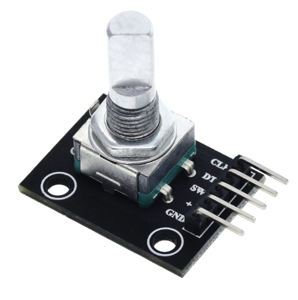 KY040 rotary encoder แกนยาว 20mm 360 degree development board rotary encoder module