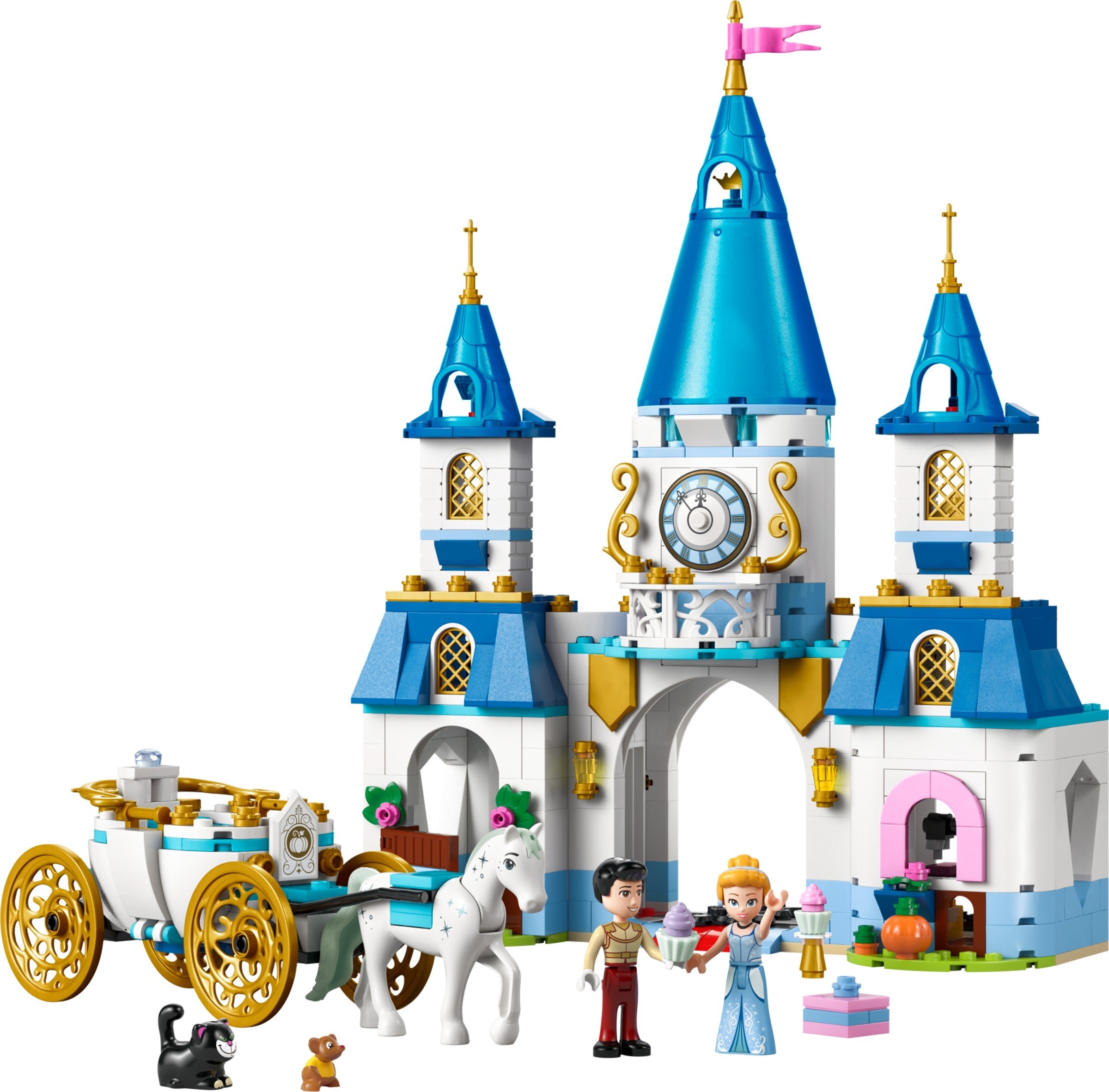 LEGO Disney เลโก้ 43275 Cinderella's Castle & Horse Carriage