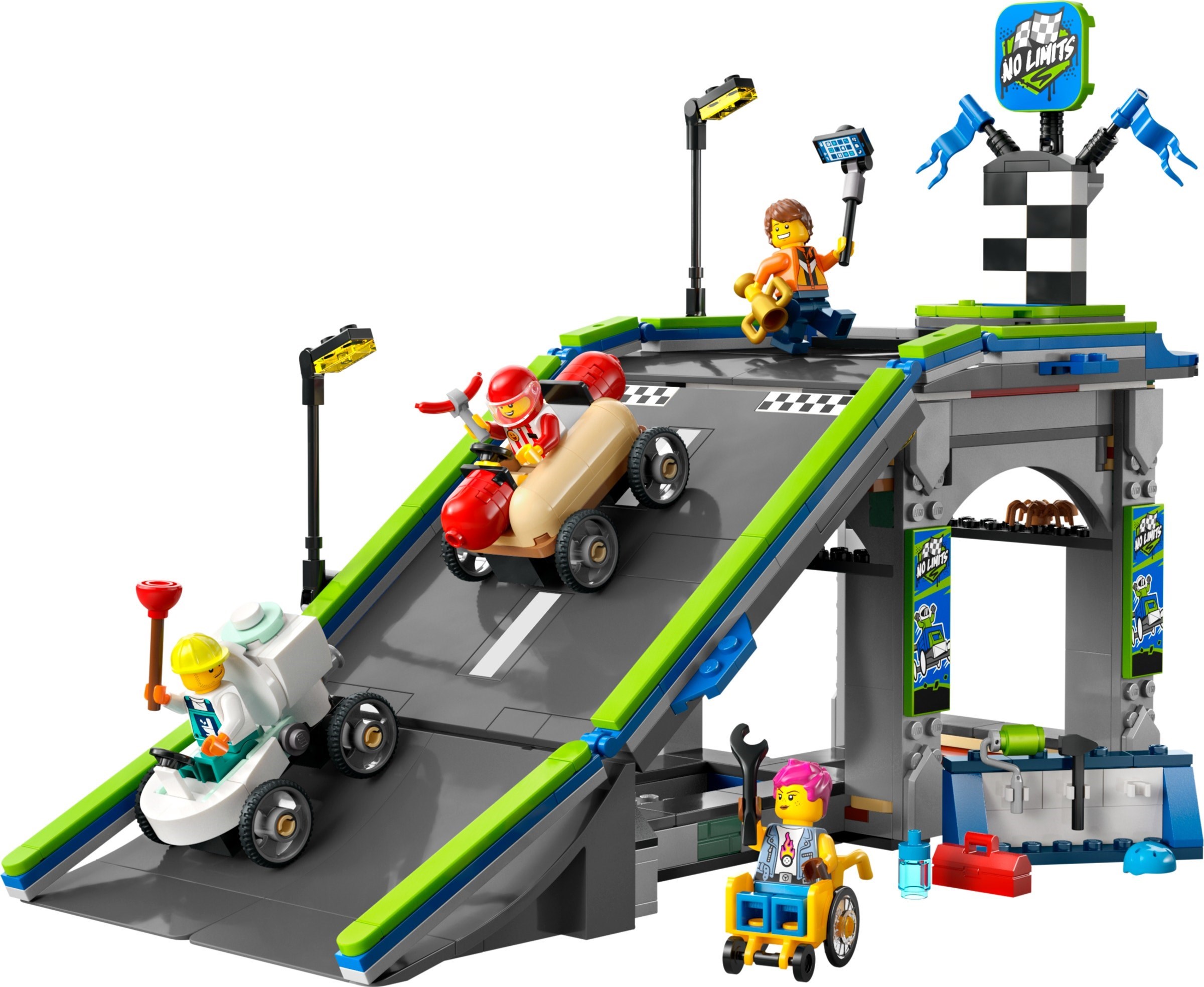LEGO City เลโก้ 60460 No Limits: Race Car Ramp Track