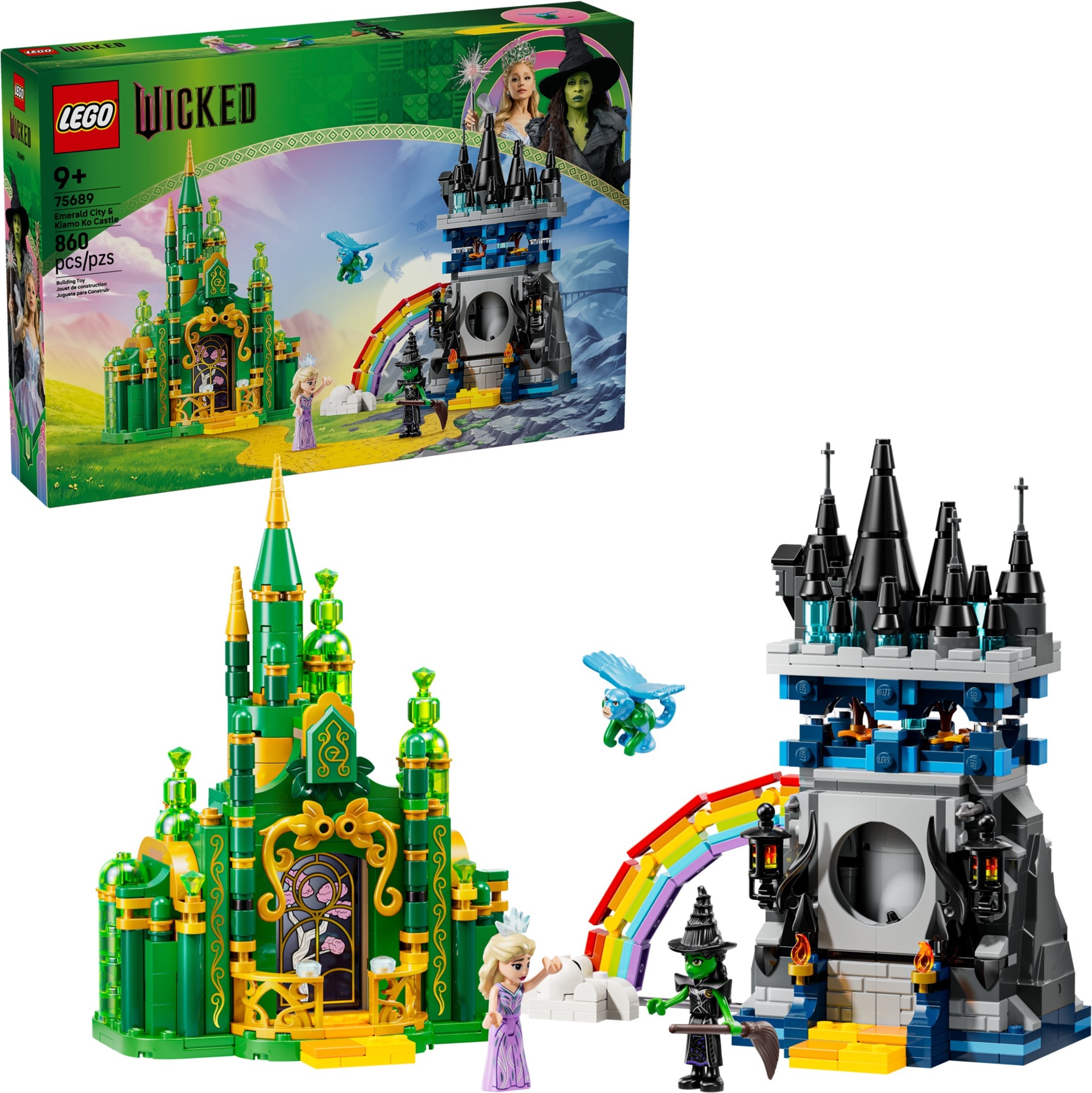 LEGO Wicked เลโก้ 75689 Emerald City & Kiamo Ko Castle