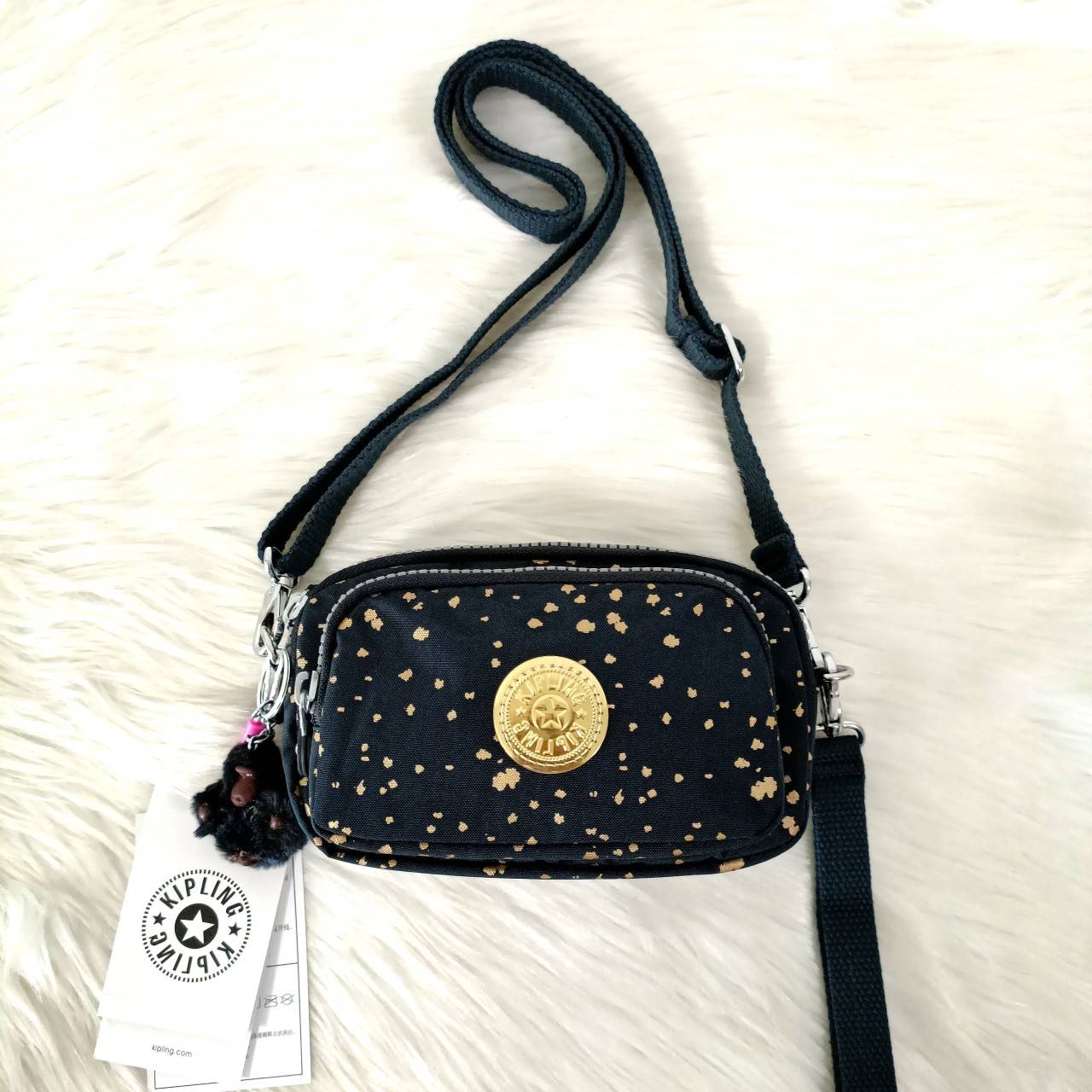 กระเป๋าสะพาย คิปลิ้ง คิปลิง KIPLING 3 Monkey Seoul up