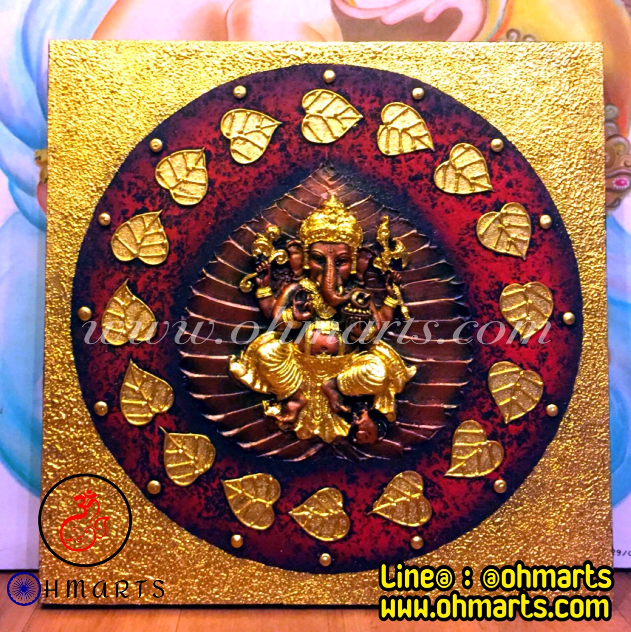 ภาพวาดพระพิฆเนศ D0011