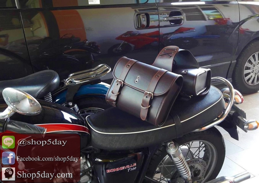 🔥กระเป๋าข้างมอไซค์ วินเทจ คลาสสิค