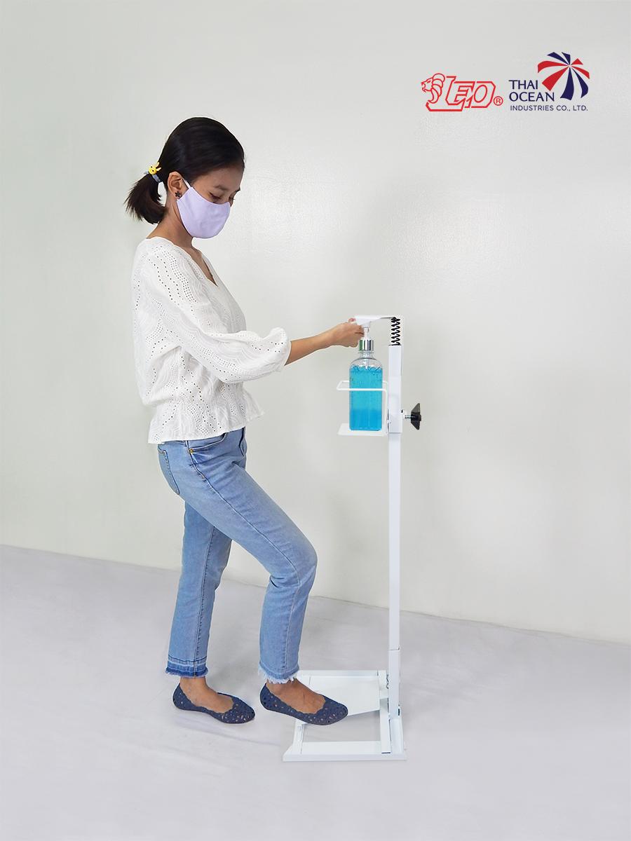 มีสินค้าพร้อมส่ง !!!! ที่กดเจล สบู่ล้างมือ แบบขาเหยียบ