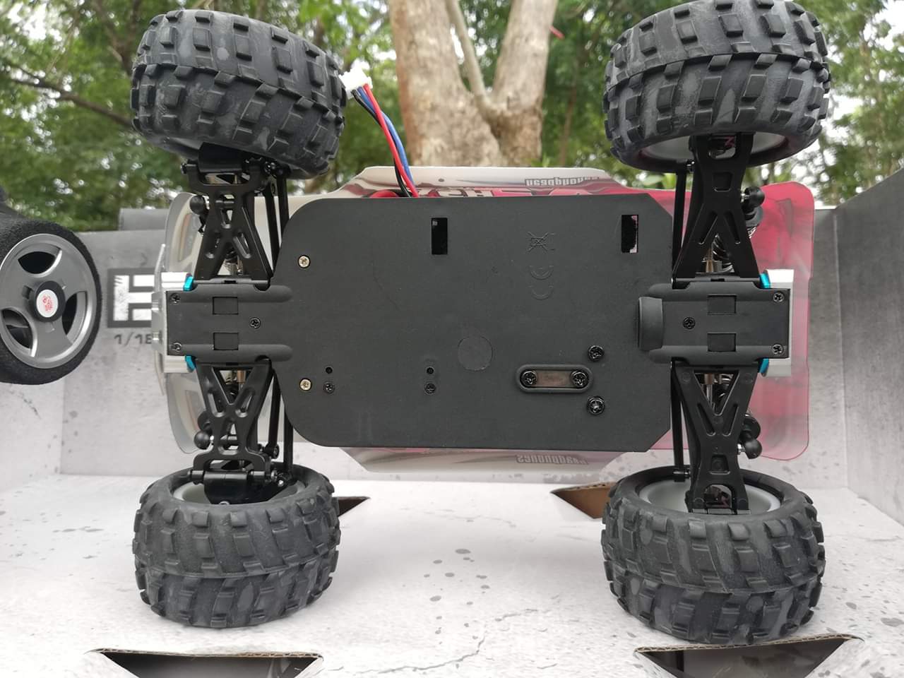 WL-TOYS A979-B 4WD 1/18 70 กม. / ชม. Monster Truck RC รถบังคับวิทยุ สายลุย