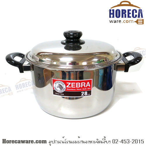 "Merry" Sauce pot 28 cm. Zebra - Private [160515]