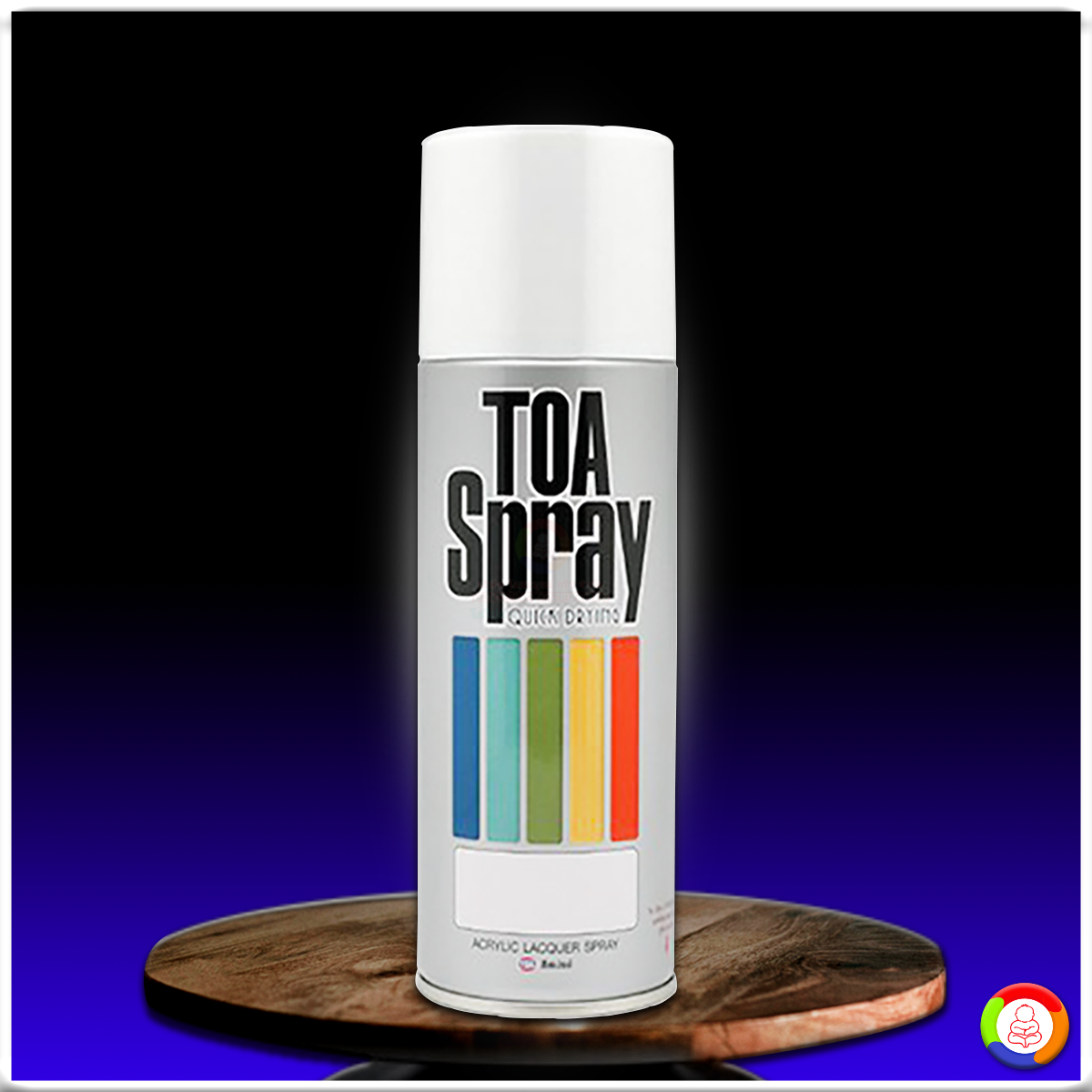 ทีโอเอ สีสเปรย์รองพื้นขาวด้าน เบอร์ 65 Toa Flat White Primer Spray No.65