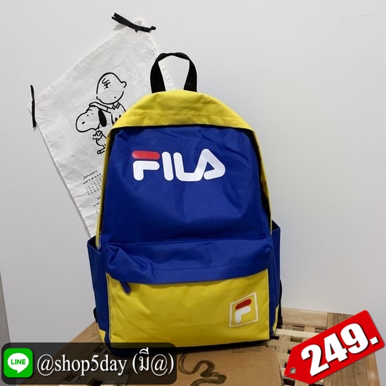 ♨️ Fila กระเป๋าเป้สะพายหลัง สำหรับวัยทีน ⚡️