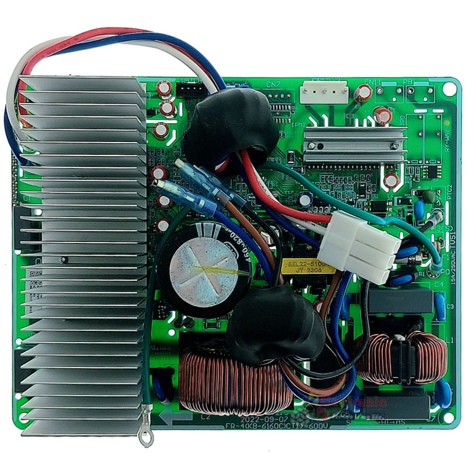 แผงบอร์ดควบคุมแอร์คอยร้อนTCL-ทีซีแอล รุ่น TAC-XAL09-อะไหล่ใหม่แท้บริษัท #อะไหล่แอร์TCL