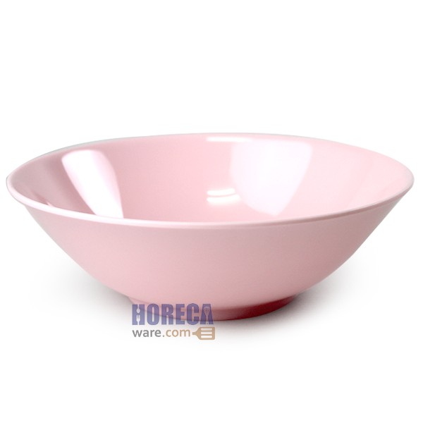 7.5 inch soup bowl, pink, Melamineware brand