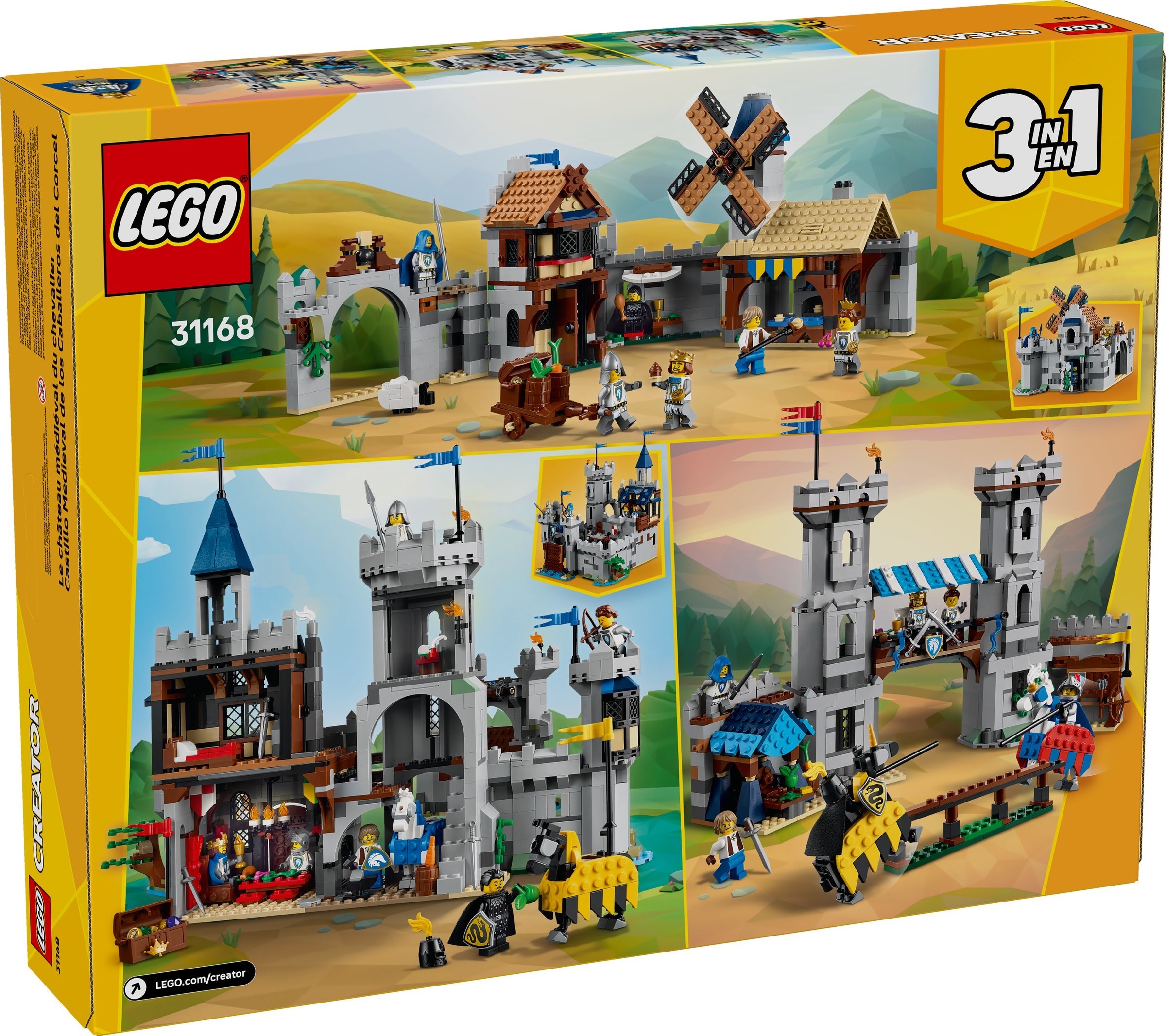 LEGO Creator เลโก้ 31168 Medieval Horse Knight Castle
