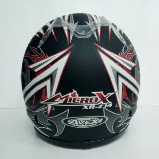 AVEX หมวกกันน็อคเต็มใบ ราคาถูก รุ่นXR-Z14 สีดำด้าน แว่นดำ