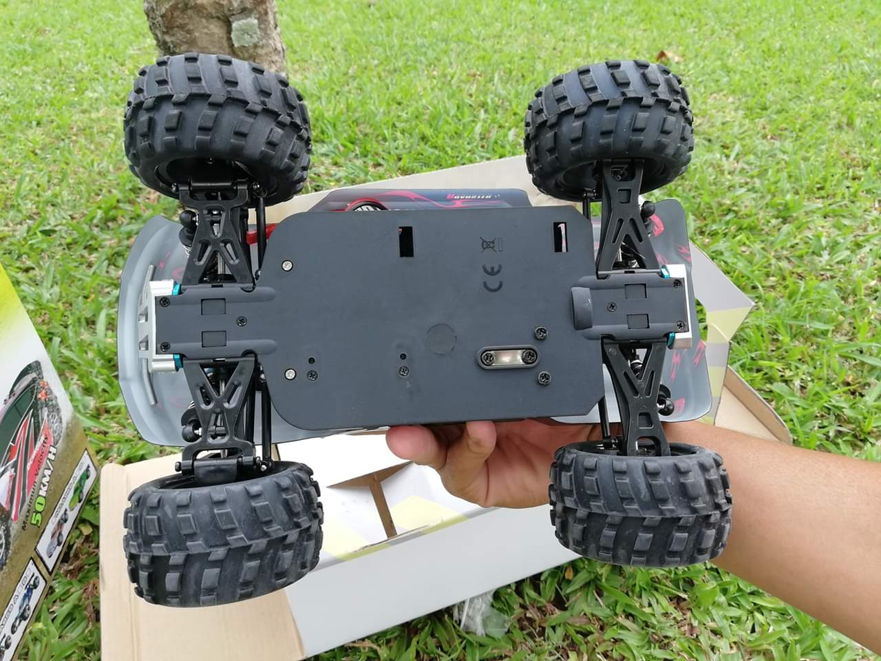 รถบังคับวิทยุ WLTOYS.A979Aขนาดสเกล 1/18 4WD 4X4 50KM.ชุดพร้อมเล่น