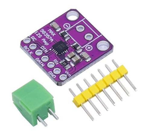 Max98357 I2S 3W Class D Amplifier Breakout Interface Dac Decoder Module Filterless Audio Board For Raspberry Pi Esp32