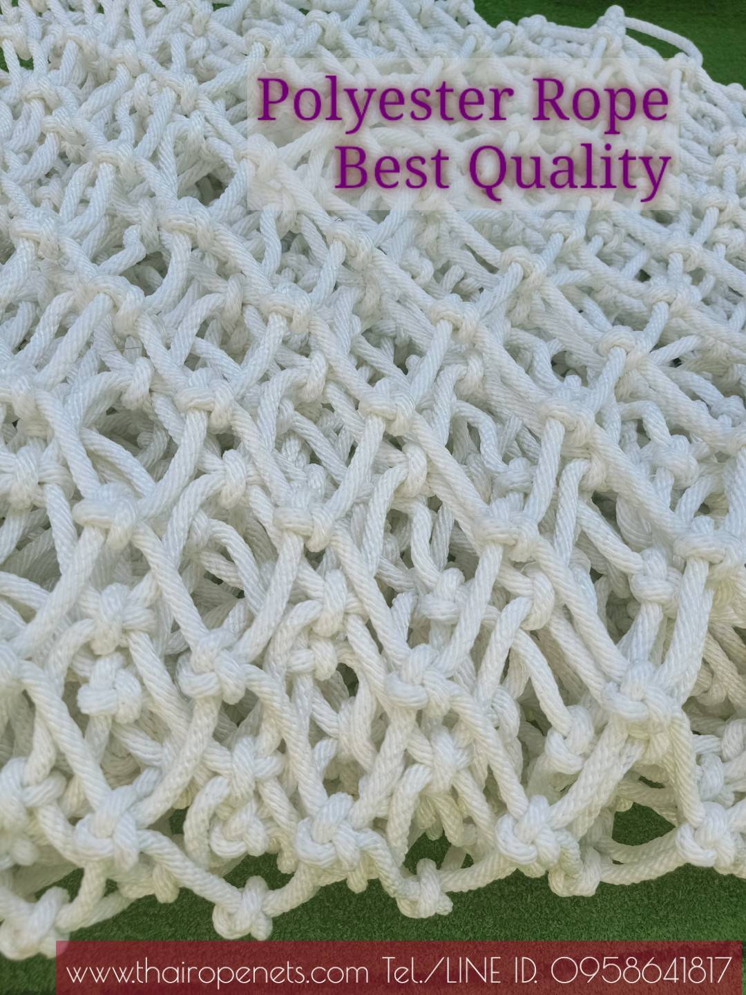 ตาข่ายบ้านบอลเด็ก ตาข่ายปีนป่าย ตาข่ายสนามเด็กเล่นภายใน ตาข่ายเชือกโพลีเอสเตอร์ ตาข่ายกั้นราวระเบียง กั้นตกเตียงเด็ก