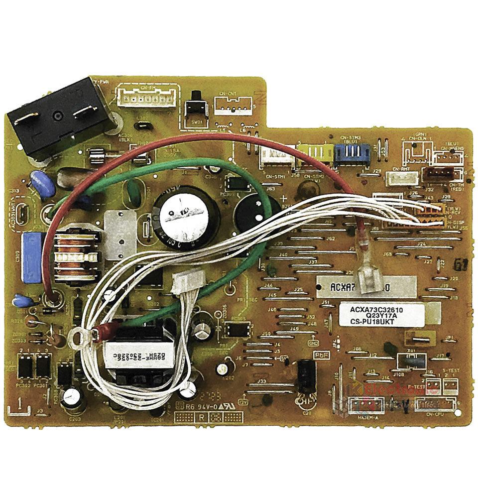 แผงบอร์ดแอร์คอยเย็นPANASONIC-พานาโซนิค รุ่น CS-PU18UKT/CS-RU18VKT-อะไหล่ใหม่แท้บริษัท #อะไหล่แอร์PANASONIC
