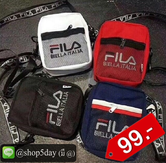 🔥กระเป๋าสะพายข้าง Fila ฟิล่า-ฟิลล่า-ฟินล่า No.HOT001-1