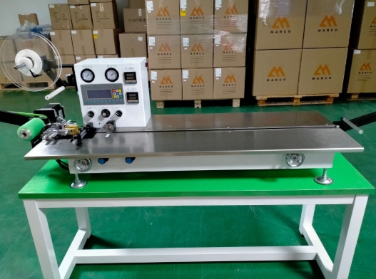 เครื่องเทปกึ่งอัตโนมัติอเนกประสงค์ เครื่องติดเทป เครื่องติดเทป SMD กึ่งอัตโนมัติอัตโนมัติเต็มรูปแบบ เครื่องบรรจุเทปความแม่นยำสูงแบบปิดผนึกด้วยความร้อนและความเย็น