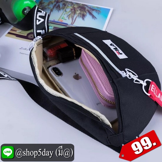 ♨️ มาเพิ่มแล้ว กระเป๋าฟิลล่า Fila คาดอกสุดเก๋ ⚡️