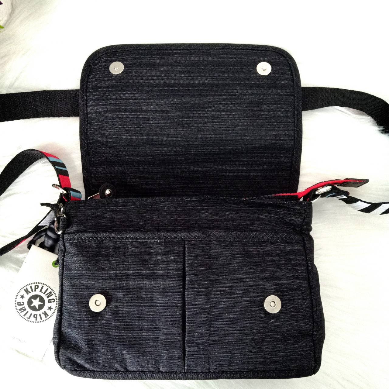 Kipling Shayna กระเป๋าสะพายไหล่ กระเป๋า ไนล่อน แท้