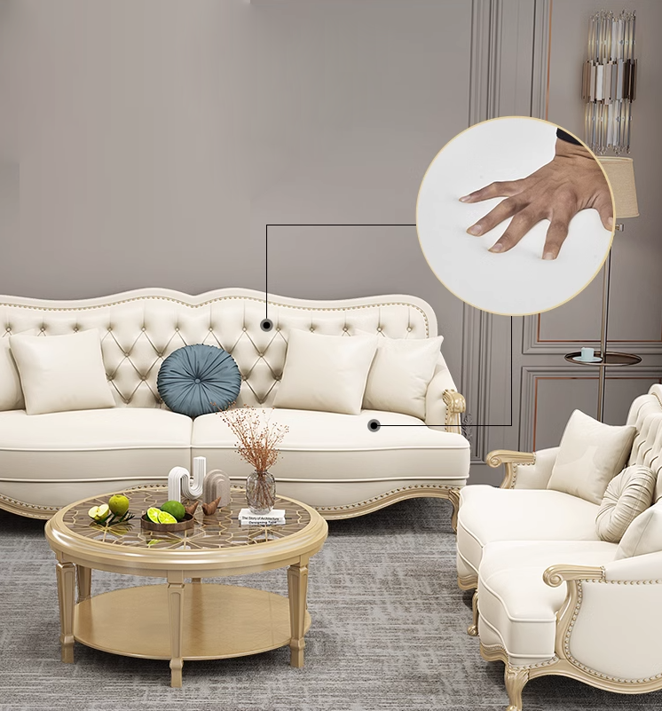 โซฟาหลุยส์ โซฟาหรู ชุดโซฟาหลุยส์ รุ่น Fiona