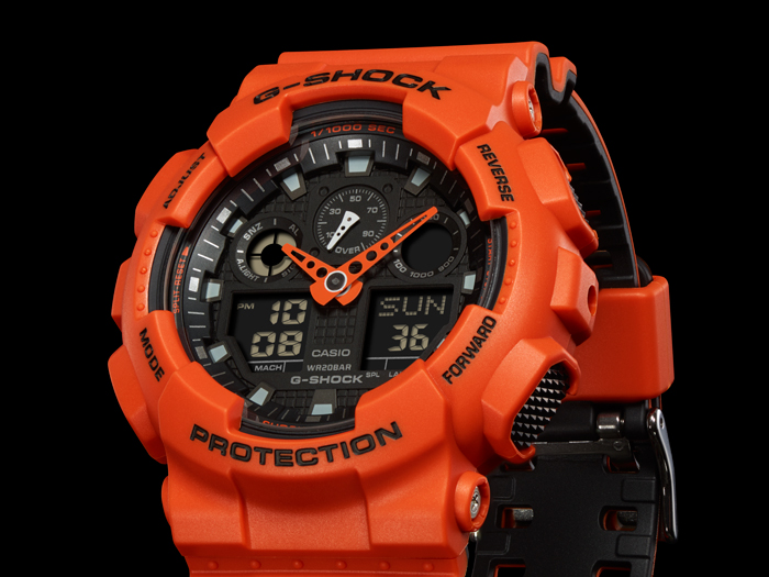 Casio G-Shock ชาย GA-100L-4ADR
