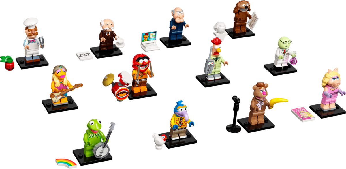 LEGO เลโก้ 71033 Minifigures - The Muppets Series (ครบชุด 12 ตัวละคร)