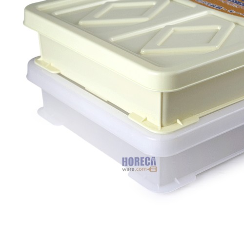 กล่องเบเกอรี่พร้อมฝา 30x44.7x8.5ซม.7ลิตร คีย์เวย์ (ต่อกล่อง) Keyway