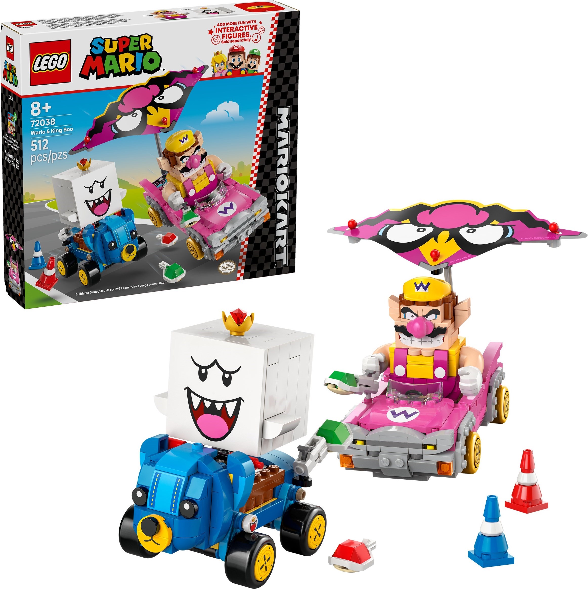 LEGO Super Mario เลโก้ 72038 Wario & King Boo