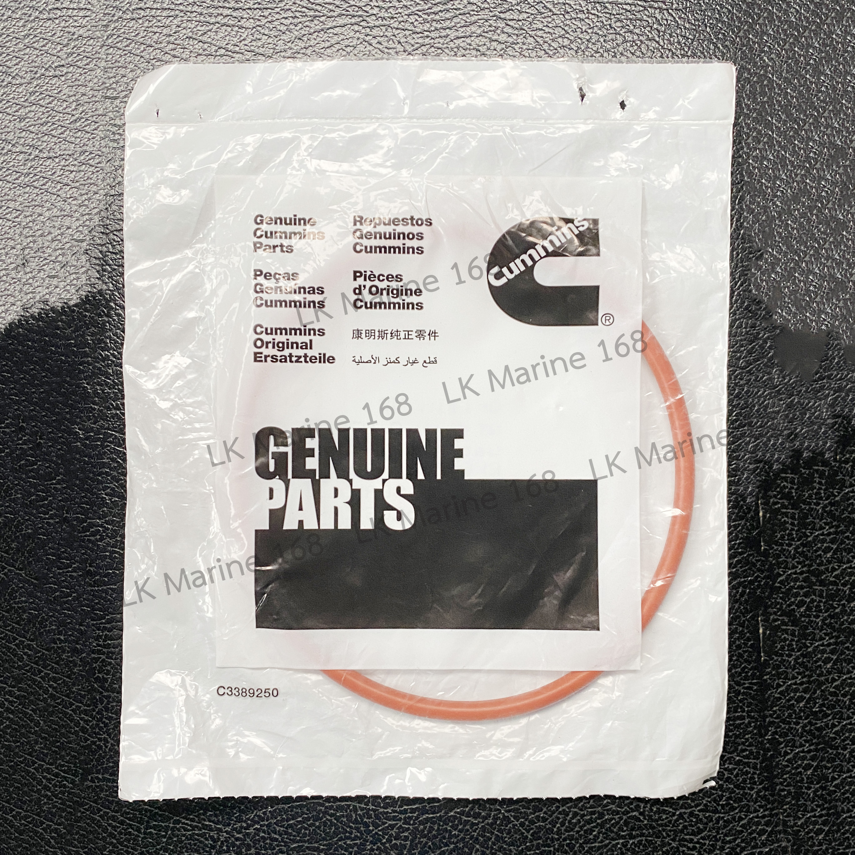 No.25 205898 KTA19 O Ring Seal / ซีลโอริ่ง Cummins