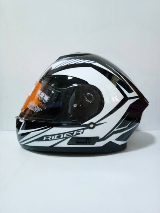 Rider หมวกกันน็อค รุ่น Hurricane แว่น 2 ชั้น นวมถายในถอดซักได้