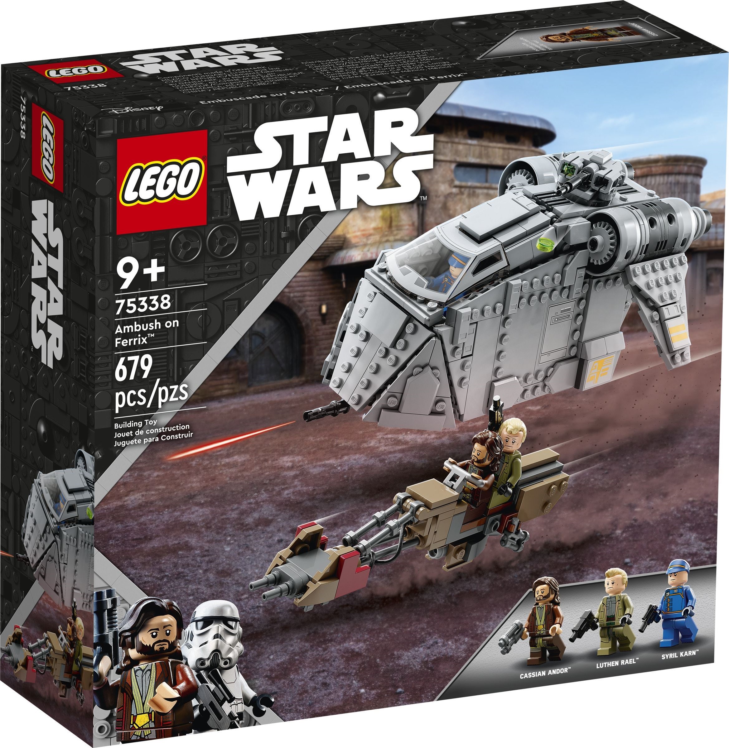 LEGO Star Wars เลโก้ 75338 Ambush on Ferrix