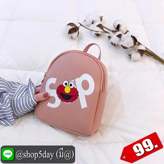 ⚡️ กระเป๋าสะพาย Supreme ลาย Elmo Mini ⚡️