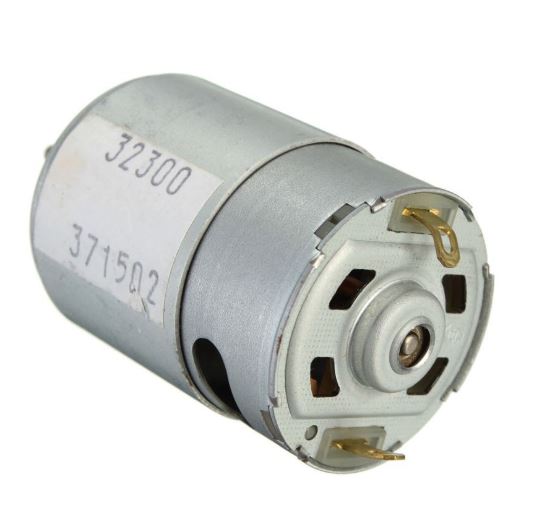 มอเตอร์ DC3-12V ขนาดแกนเพลา 2.3mm ยาว 12.7mm Large Torque JOHN-SON380 Motor Super Model with High Speed