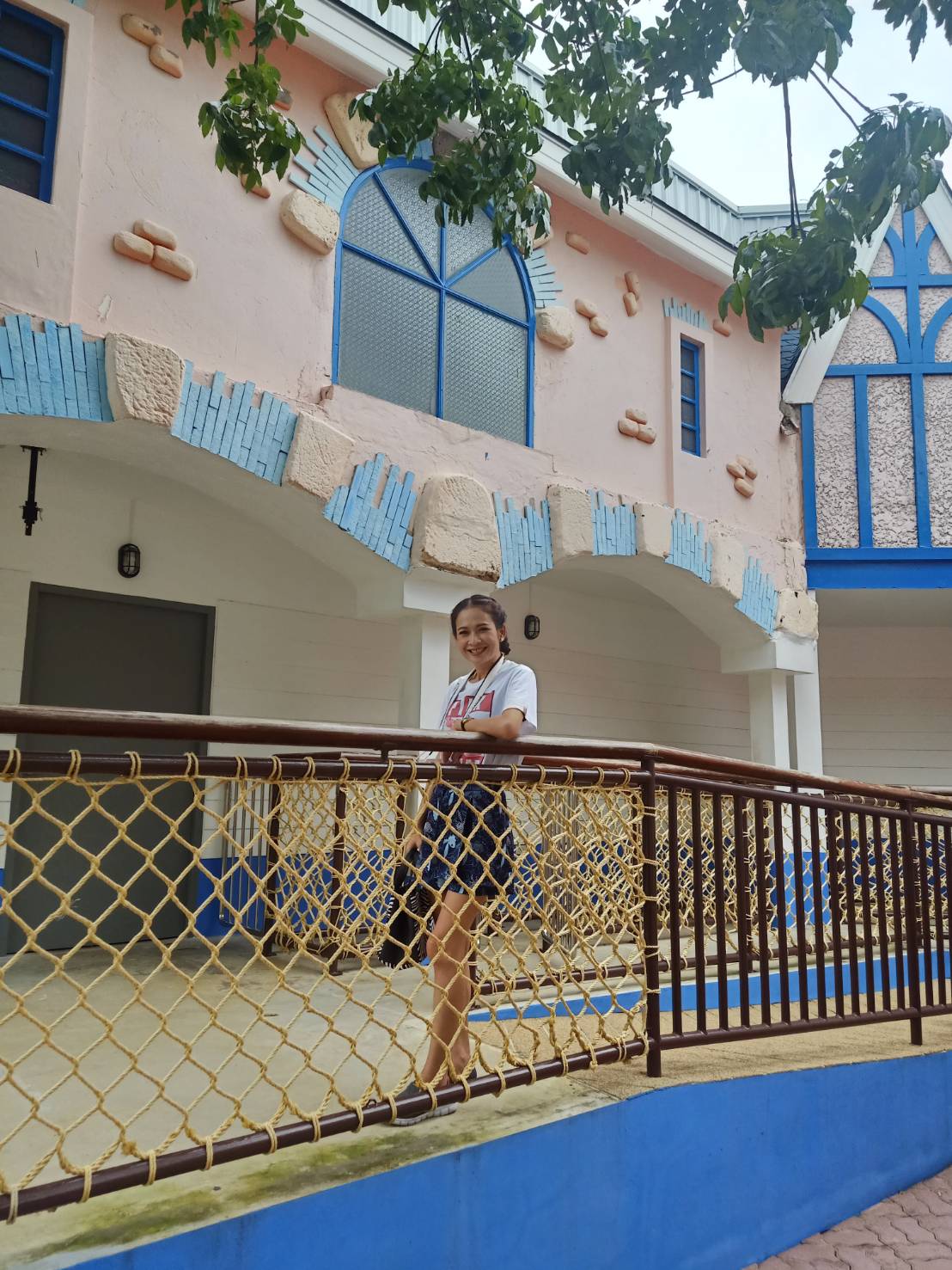 Review ตาข่ายราวสะพาน ตกแต่งทางเดิน สะพาน ตาข่ายกันตกระเบียง