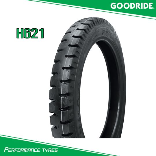 ยางนอก 3.00-17 GOODRIDE H621 ลายบรรทุก