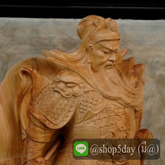 กวนอู ปางห้ามทัพ เทพเจ้ากวนอูในท่ายืน