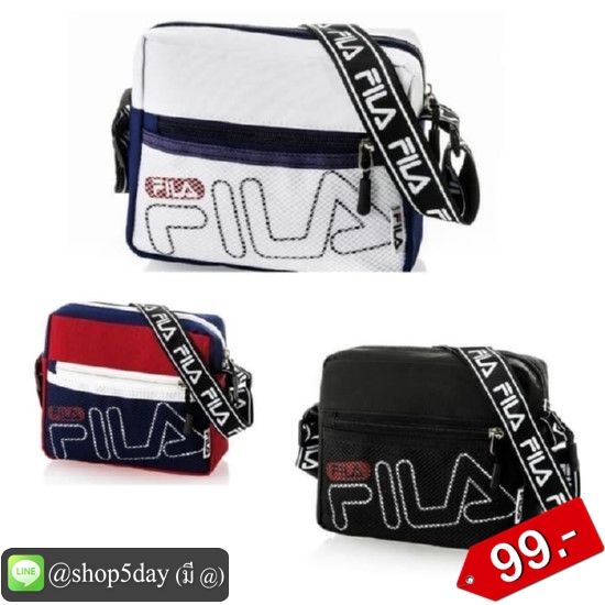 🔥กระเป๋าแฟชั่น สะพายข้าง Fila ฟิล่า No.flla 99-B
