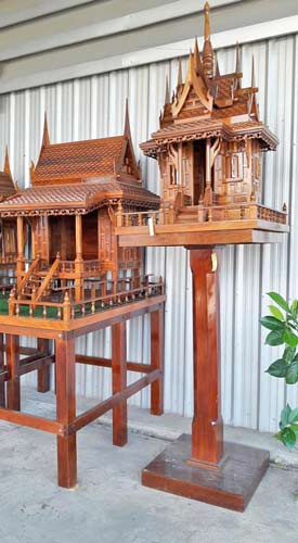 ศาลพระภูมิศาลเจ้าที่รุ่นวิมานเเก้ว รหัส J3-S6-K4
