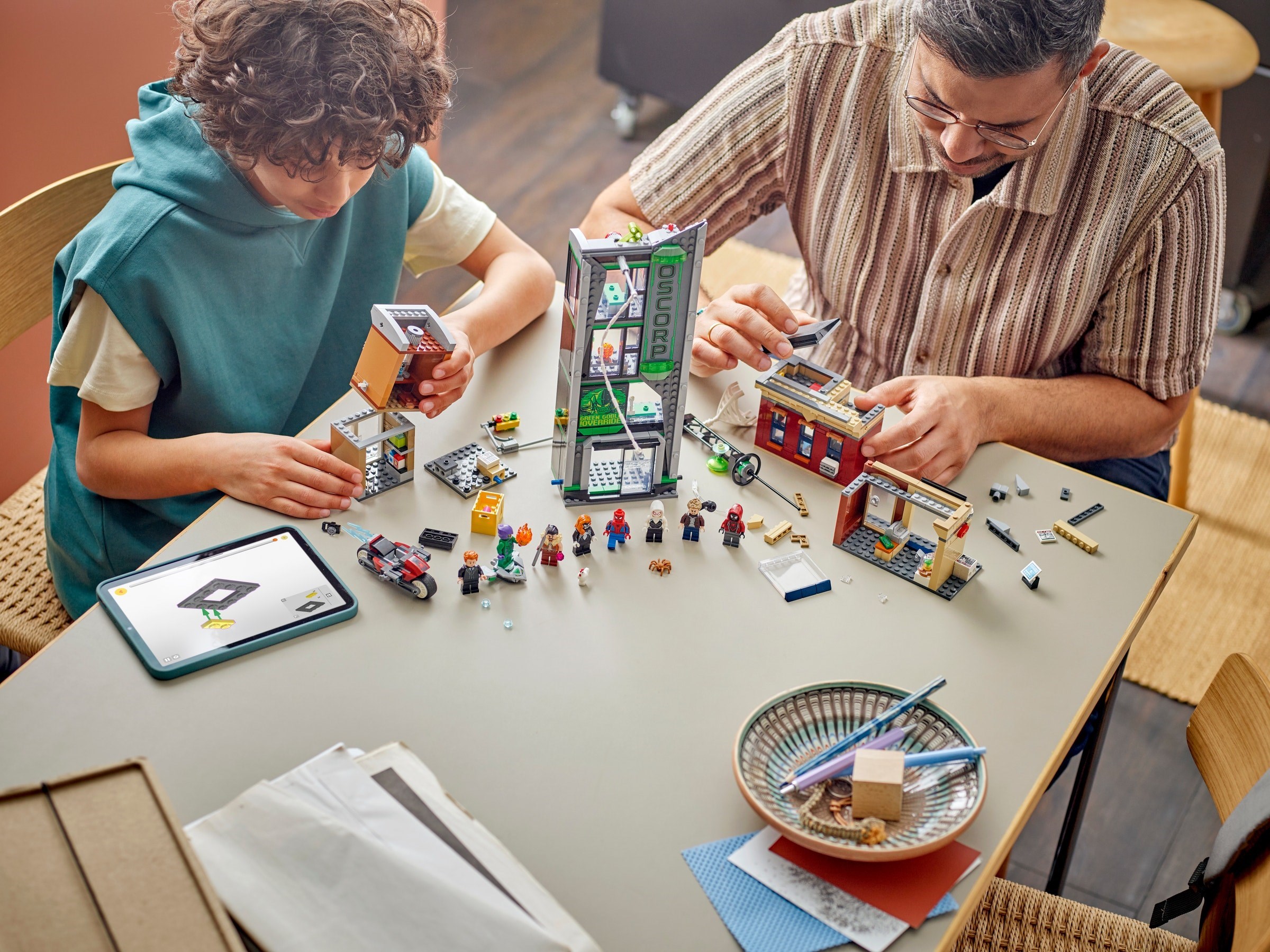 LEGO Super Heroes Marvel เลโก้ 76324 Spider-Man vs. Oscorp