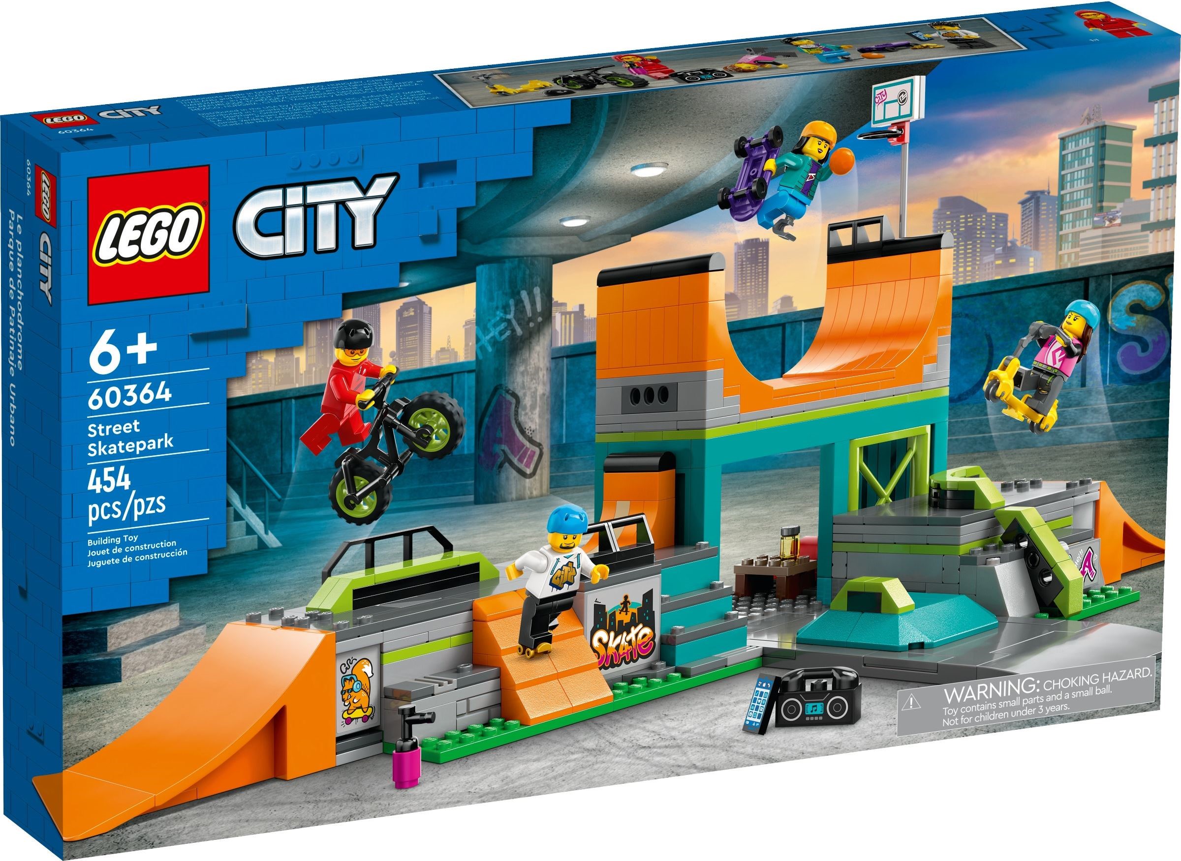 LEGO City เลโก้ 60364 Street Skate Park