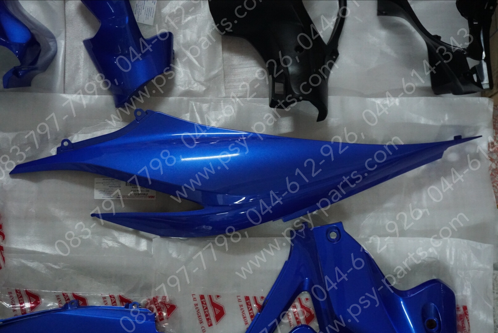 พลาสติกชุด WAVE 110-I/14, WAVE 110-I/12 สีน้ำเงิน (B325)