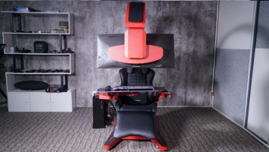เก้าอี้เกมมิ่ง T7 Ingrima Coding Pod, Gaming Space Pod, Gaming Cockpit, Computer Cockpit