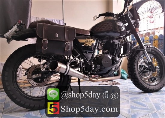 🔥กระเป๋าข้างมอไซค์ วินเทจ คลาสสิค