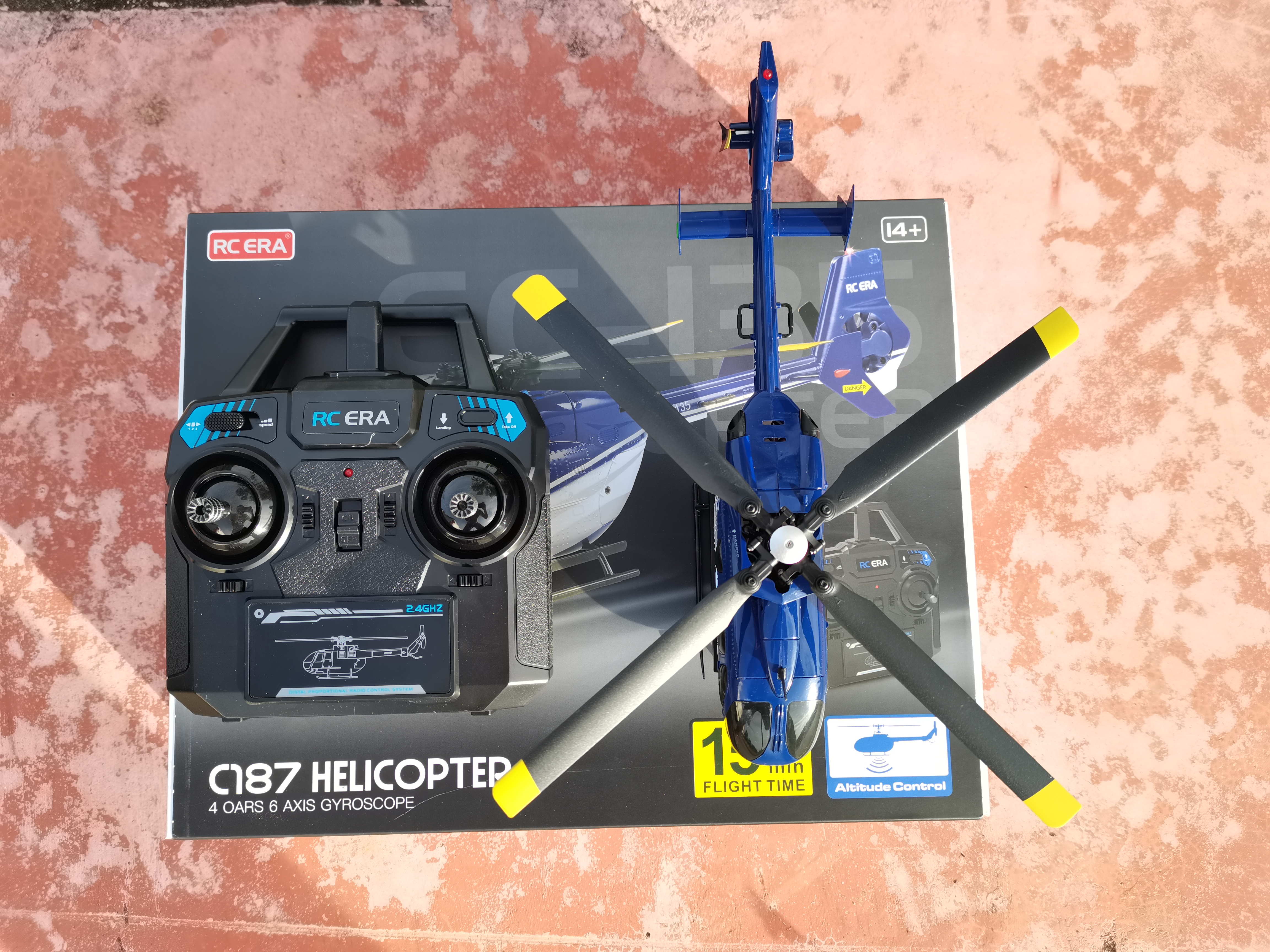 เฮลิคอปเตอร์ RC ERA C187 4CH EC135 RC Helicopter (RTF สินค้าชุดพร้อมเล่น)