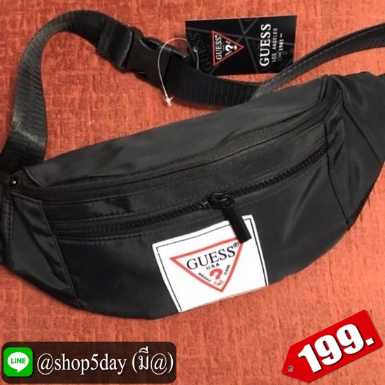 ♨️ กระเป๋าคาดอก-เอว GUESS งานป้าย ผ้าลื่น (2020)