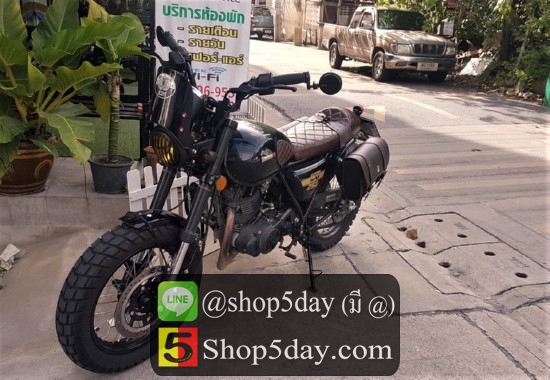 🔥กระเป๋าข้างมอไซค์ วินเทจ คลาสสิค