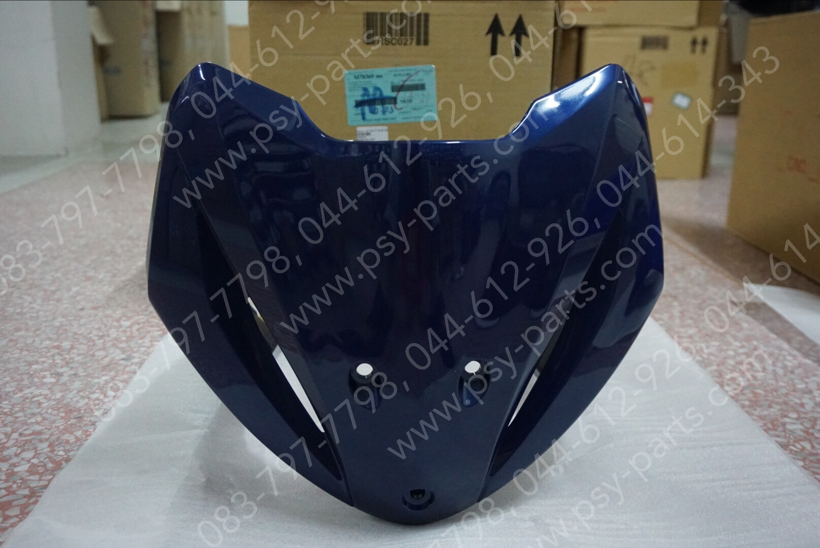 บังลม WAVE 110-I ใหม่ แท้ๆ สีน้ำเงินเข้ม-329 64500-KWW-640ZP Honda