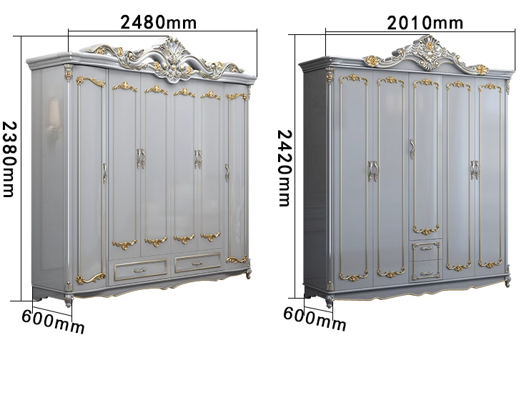 ตู้เสื้อผ้าหลุยส์ รุ่น Cara